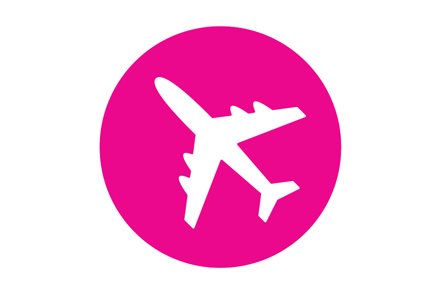 Icon of a plane.